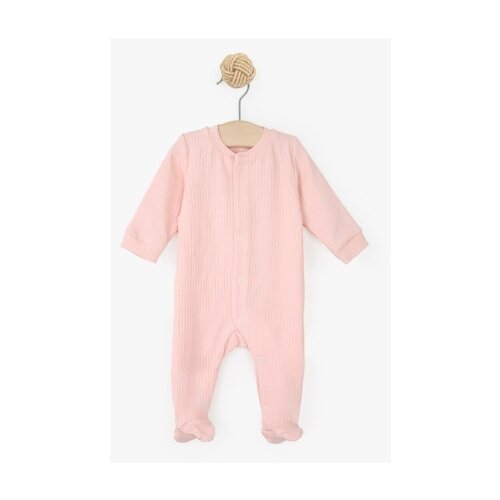 Just kiddin baby dječji kombinezon s nogama dust pink Slike