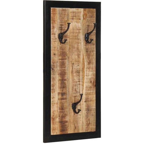 vidaXL stalak za kapute 40x2x80 cm puno grubo drvo mango Cijene