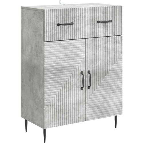  Kreveta Betonska siva 66 x 34 5 x 89 5 cm Konstruirano drvo - Betonska siva Cijene