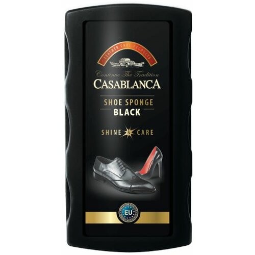 Casablanca sunđer za cipele veliki crni Slike
