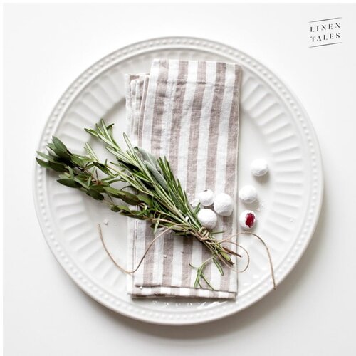 Linen Tales Lanene serviete v kompletu 2 kos - Linen Tales Cene