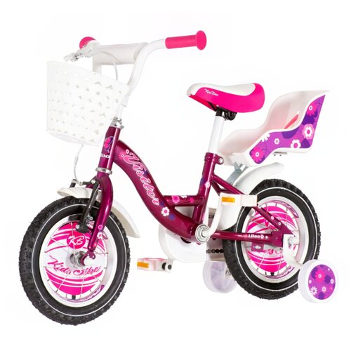 Visitor LIL120 liloo 12&amp;quot; deč. bic. ljubičasta boja kontra 2020 EUR1 @ - dečiji bicikli Slike