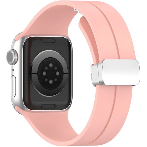 Techsuit Zamjenski remen - Apple Watch 1 / 2 / 3 / 4 / 5 / 6 / 7 / 8 / 9 / SE / SE 2 / Ultra / Ultra 2 (42 / 44 / 45 / 49mm) - Ružičasta Cijene
