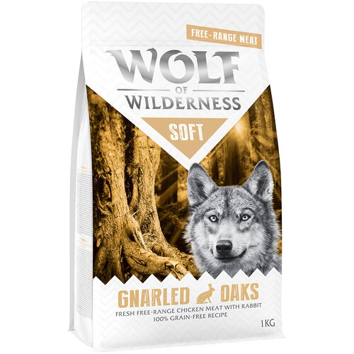 Wolf of Wilderness "Soft - Gnarled Oaks" - piletina iz slobodnog uzgoja i kunić - 1 kg Cijene