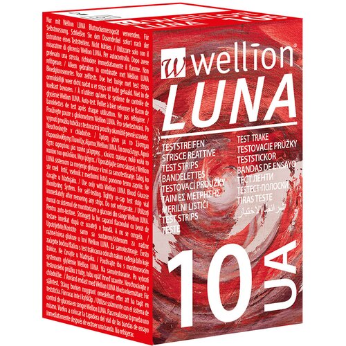 Wellion LUNA UA merilni lističi za sečno kislino (10 lističev) Cene
