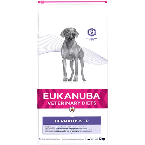 Eukanuba 10 kg + 2 kg gratis! VETERINARY DIETS 12 kg - Dermatosis