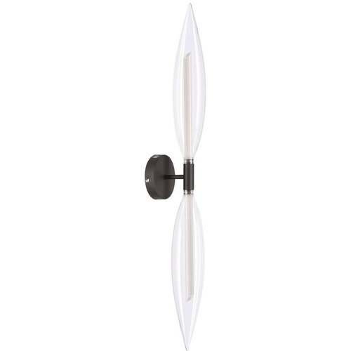  Zidna lampa NORDIC 2xG9/5W/230V crna/prozirna Cene