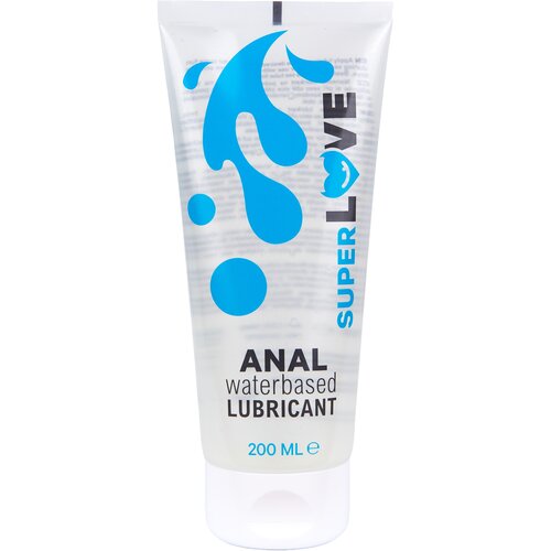 SuperLove Anal Waterbased Lubricant 200ml Slike