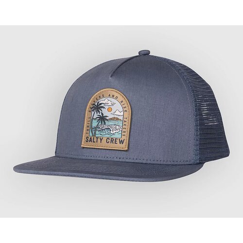 Salty Crew Archway Trucker Kapa s &amp;scaron;iltom pilot blue Slike