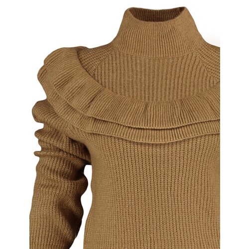Trendyol Camel Flywheel Knitwear Sweater Cene