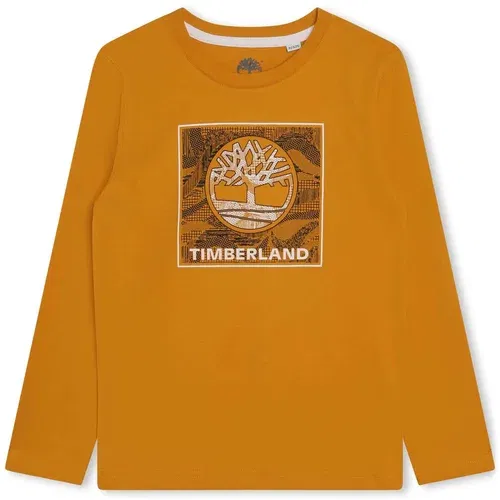 Timberland Majice s kratkimi rokavi - Rumena