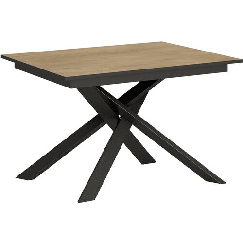 Itamoby &amp;nbsp; Ganty (90x120/180 cm) - hrast/antracit, barva nog: antracit - raztegljiva jedilna miza, (20842021) Slike