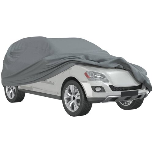  Automobilska navlaka za cijeli SUV siva M od netkane tkanine Slike