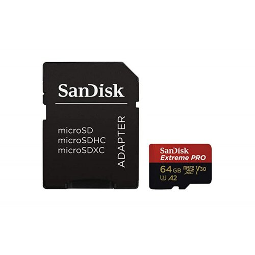 San Disk sdxc 64gb micro extreme pro 200mb/s a2 c10 v30 uhs-i us+ad Cene
