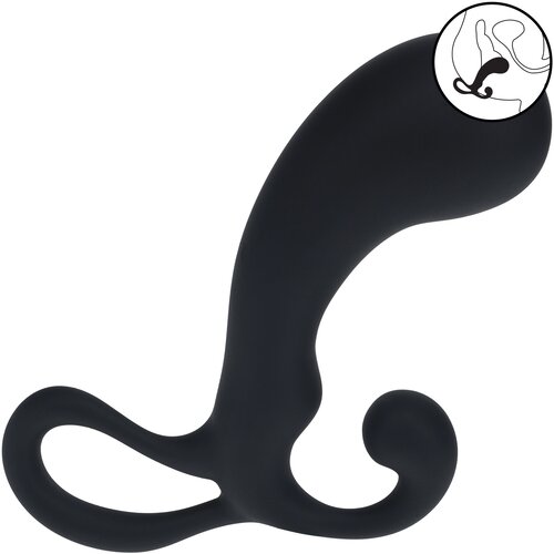 Levelz Bulb with Loop Silicone Prostate Massager L Black Slike