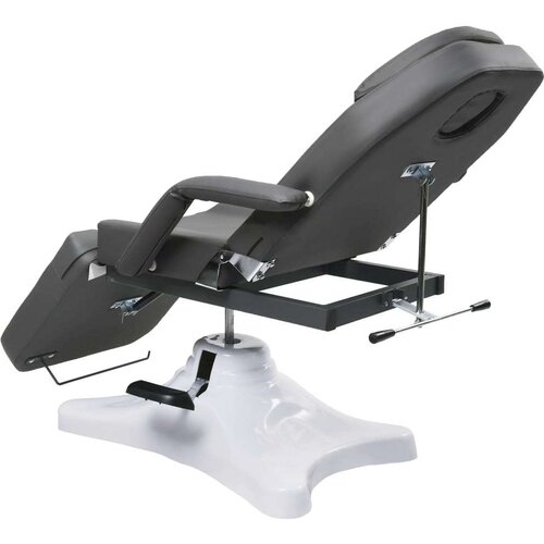 VidaXL Masažna miza siva 180x62x(86,5-118) cm Slike