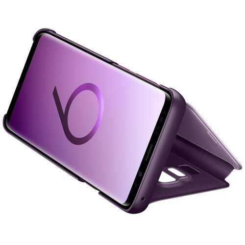 Samsung original torbica Clear View EF-ZG965CVE za Galaxy S9 plus vijola Cene
