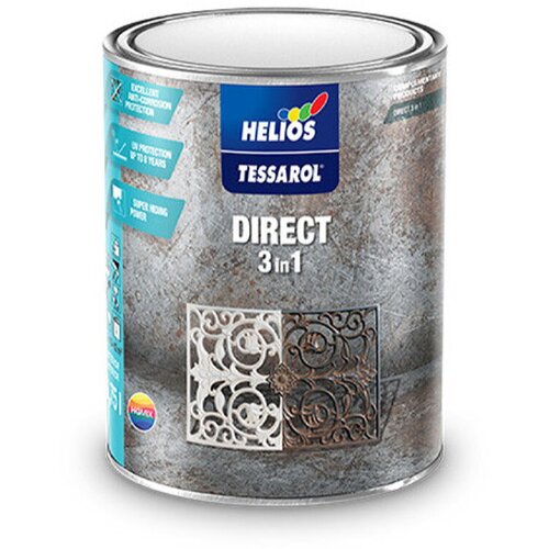 Helios Tessarol Barva za kovino Direct 3 v 1 (0,75 l, zelena) Cene