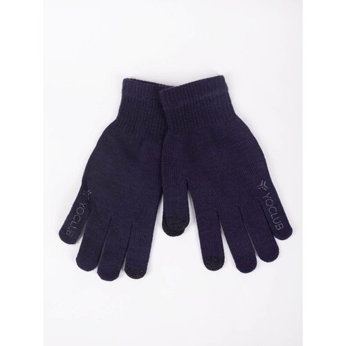 Yoclub Man's Men's Touchscreen Gloves RED-0243F-AA5E-005 Navy Blue Slike
