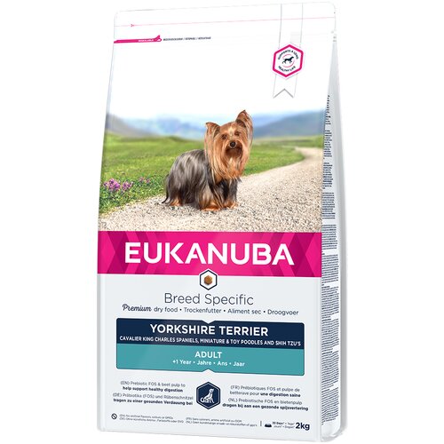 Eukanuba Adult Breed Specific Yorkshire Terrier - 3 x 2 kg Cene