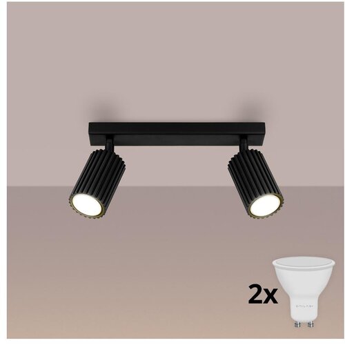  Brilagi - LED spot svetlo CRESTO 2xGU10/10W/230V crna Cene