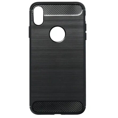 Carbon CASE ovitek za iPhone XS črn Slike