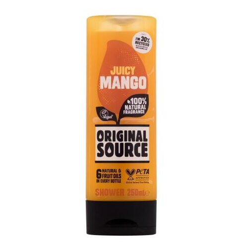 Original Source Shower Juicy Mango gel za tu&amp;scaron;iranje s mirisom manga 250 ml za žene Slike