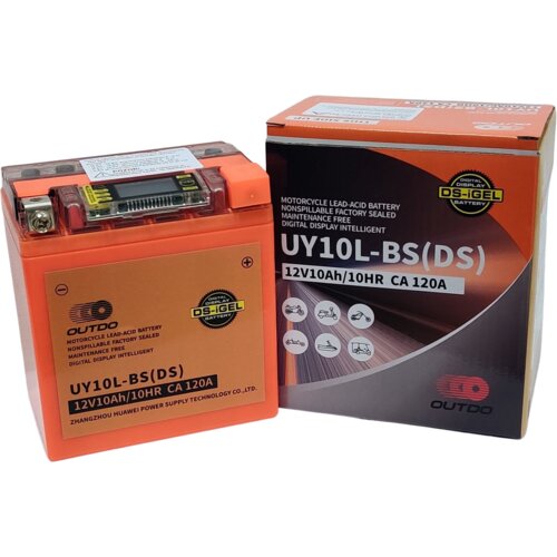 Outdo akumulator za motor UYB10L-BS (12V 10Ah 132x88x145 120CCA), (21314016) Cene