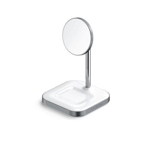 Satechi ST-WMCS2M Aluminium 2 v 1 magnetni, brezžični stojalo polnilec (iPhone 12/13, AirPods Pro, kabel USB-C), Cene