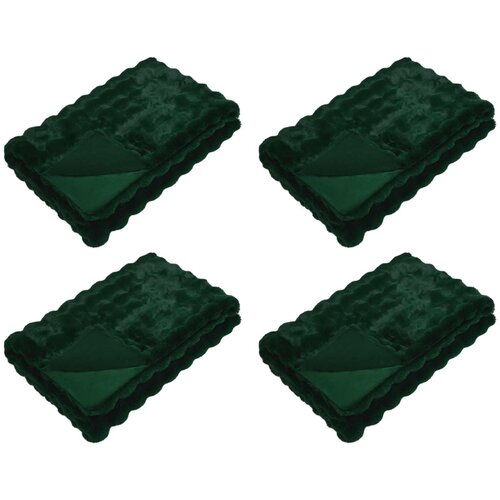  Protuklizna deka od umjetnog zečjeg krzna Olite 4 pcs Poliester Slike