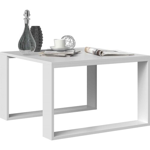 Shumee Moderna klubska mizica MINI, BELA, (21560484) Cene