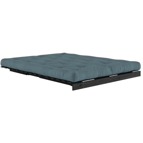 Karup Design Modrozelena raztegljiva sedežna garnitura 160 cm Roots Black Night &amp;ndash; Slike