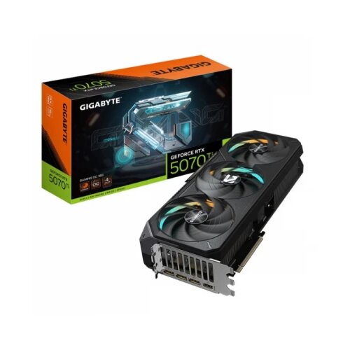 Gigabyte svga geforce rtx 5070-TI gaming oc 16GB GDDR7 256bit, GV-N507TGAMOC-16GD Slike