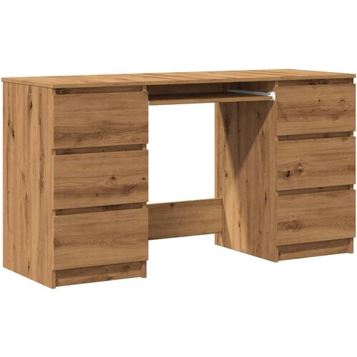 Maison Chic Pisalna miza - pisarniška miza - Računalniška miza artisan hrast 140x50x77 cm inženirski les, (21785222) Cene