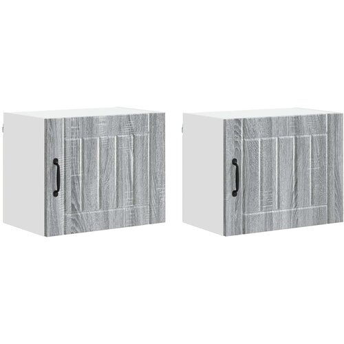 vidaXL Kuhinjski element 2 pcs Siva Sonoma 50 x 31 x 40 cm, (5000131275) Cene