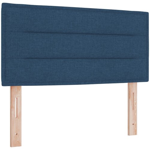 VidaXL Vzglavje z linijskim dizajnom modre barve 100 cm tkanina, (22049215) Slike
