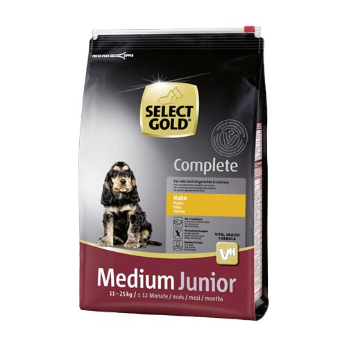 Select Gold Dog Complete Medium junior piletina 12 kg Cene