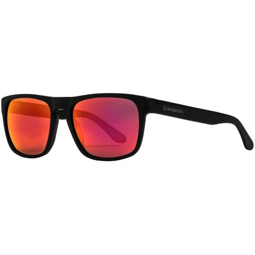Horsefeathers Keaton Sunglasses Matt Black/Mirror Red Cene