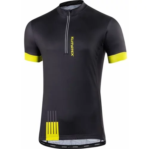 Klimatex ROWLI Muški biciklistički dres, crna, veličina