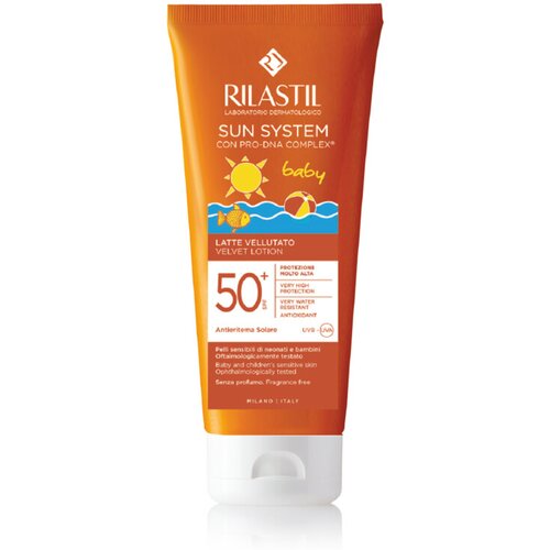 Rilastil sun baby velvet losion SPF50, 200 ml Cene