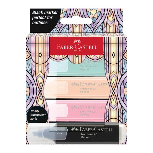 Faber-Castell Signir Faber Castell set Glassy pastel 1/4 254694 Slike