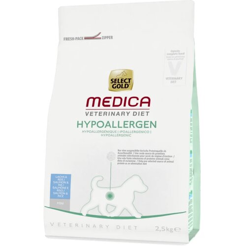 Select Gold Medica Hypoallergenic Mini losos i riža 2,5 kg Cijene