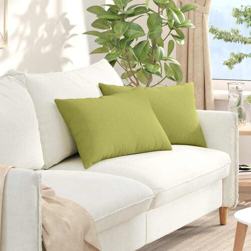  Jastučići za sofu 2 pcs Svijetlo zelena 60 x 40 cm tkanina Cene