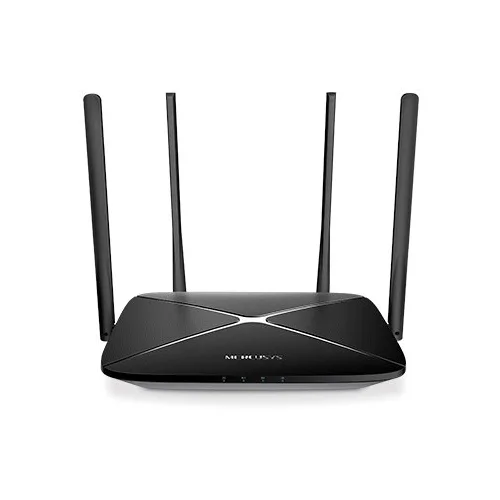 Mercusys AC1200 Dual Band Wireless Router, 867Mbps at 5GHz + 300Mbps at 2.4GHz, 1 10/100/1000M WAN + 3 10/100/1000M...