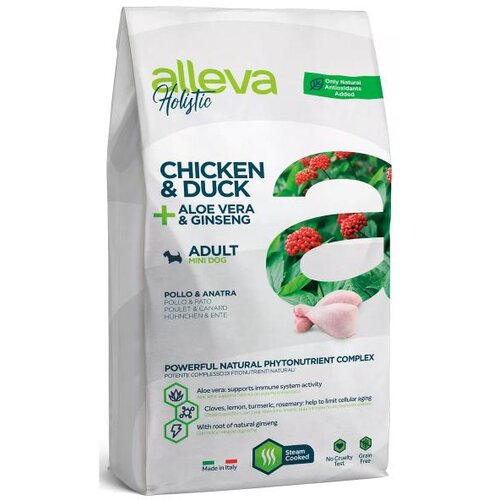 Alleva Holistic Piletina Pacetina Adult Mini 2kg Cene
