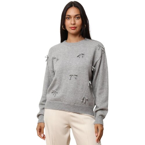 La Modeuse Puloverji 72384_P169904 Siva Cene