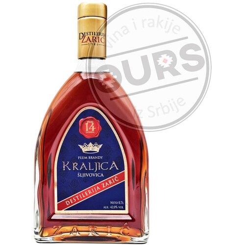 Zarić Kraljica &amp;Scaron;ljiva 14yo 0,7L Slike