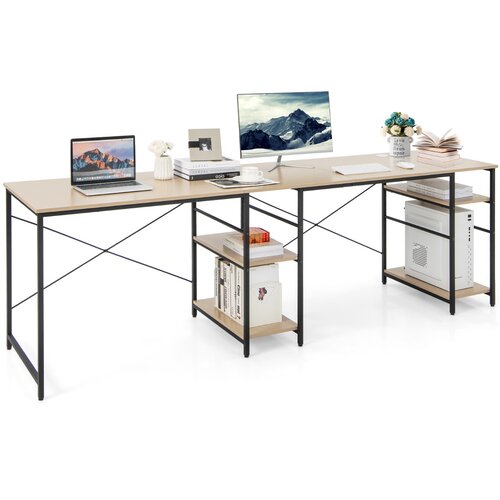Costway Računalni&scaron;ka miza Kotna miza 151 x 151 x 75 cm, (5000007000) Cene