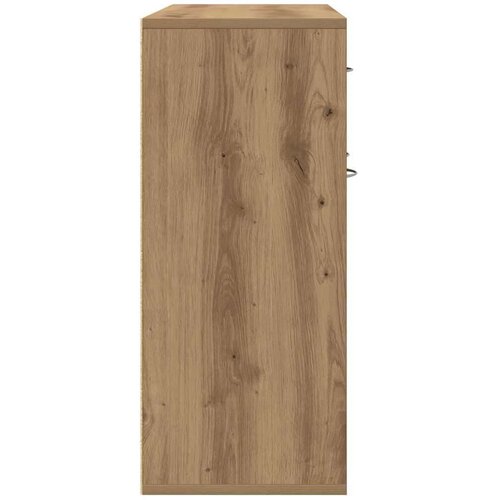 VidaXL Bivak Artisan Oak 88x30x70 cm Inženirski les Slike