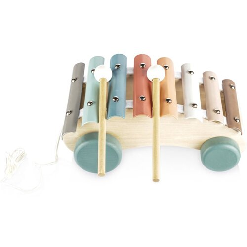 Zopa Wooden Pull Xylophone ksilofon na povlačenje od drva 1 kom Slike